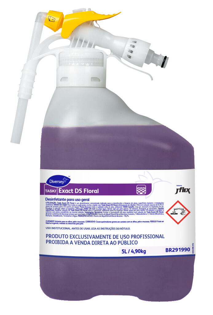TASKI EXACT DS FLORAL 5L - DESINFETANTE PARA USO GERAL